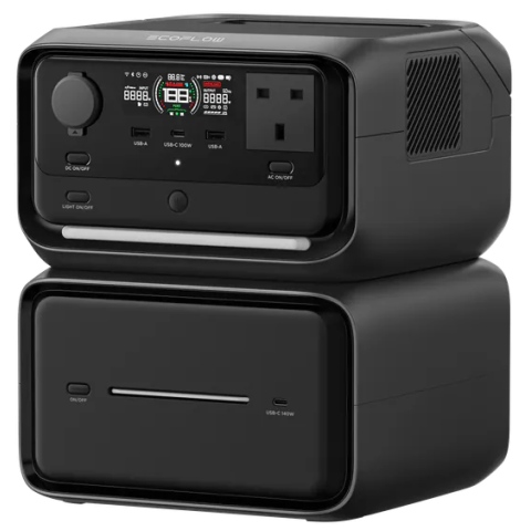 EcoFlow River 3 Max Plus (858Wh) 大容量流動電能站 (River 3 Plus+Extra Battery 600)